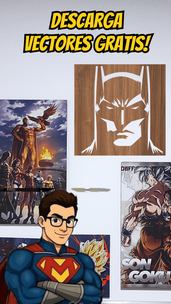 Rostro del Caballero Negro – Vector para Corte Láser gratis DXF SVG PNG AI