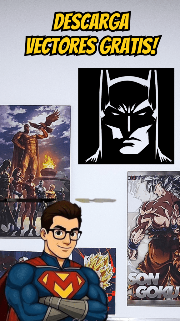 Rostro del Caballero Negro – Vector para Corte Láser