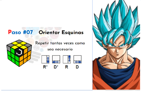 armar cubo rubik para principiantes - orientar esquinas amarillas